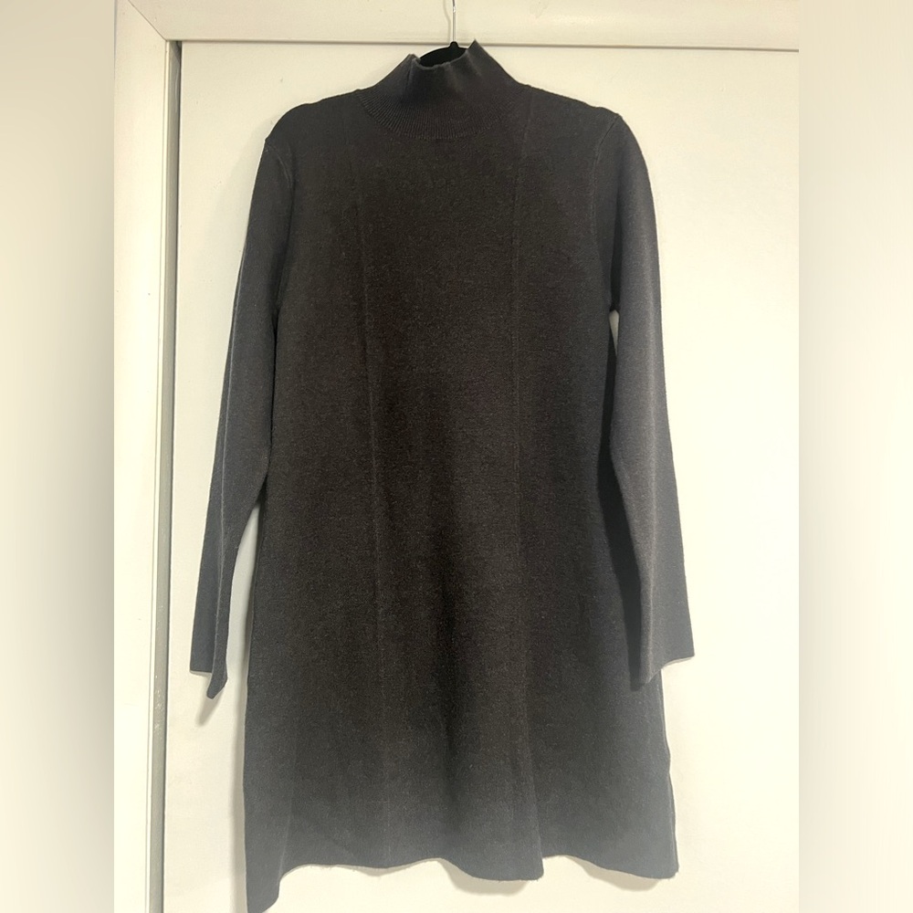 Zara turtleneck swing dress